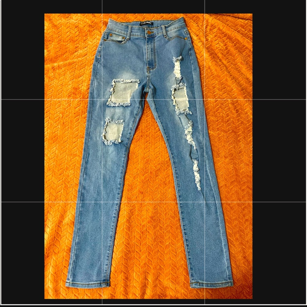 High waisted Jeans
